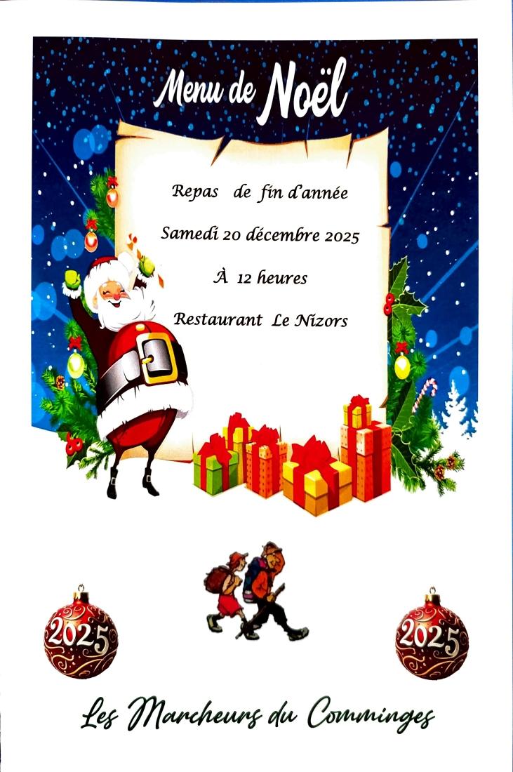 repas noël 2025