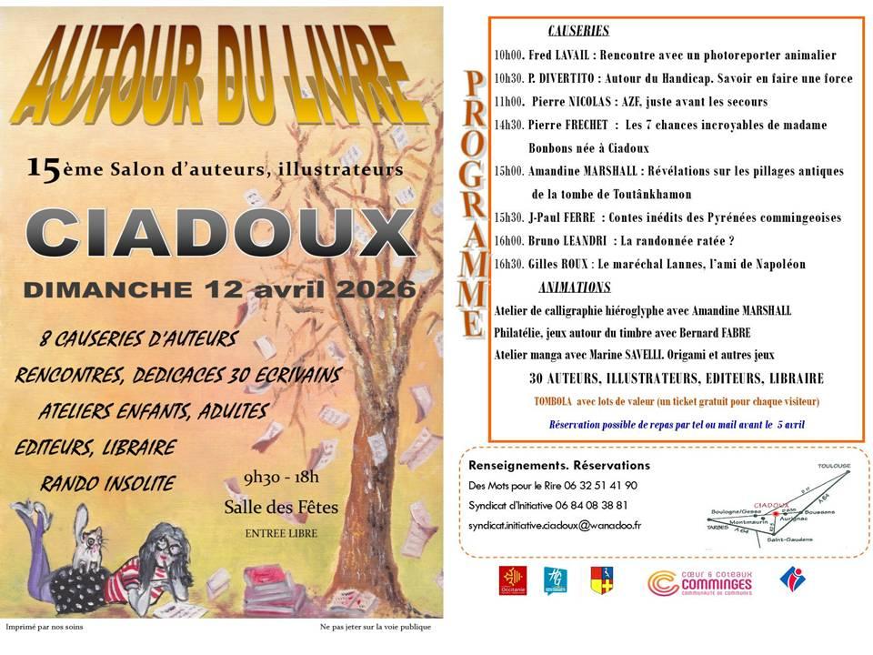 salon du livre Ciadoux 1