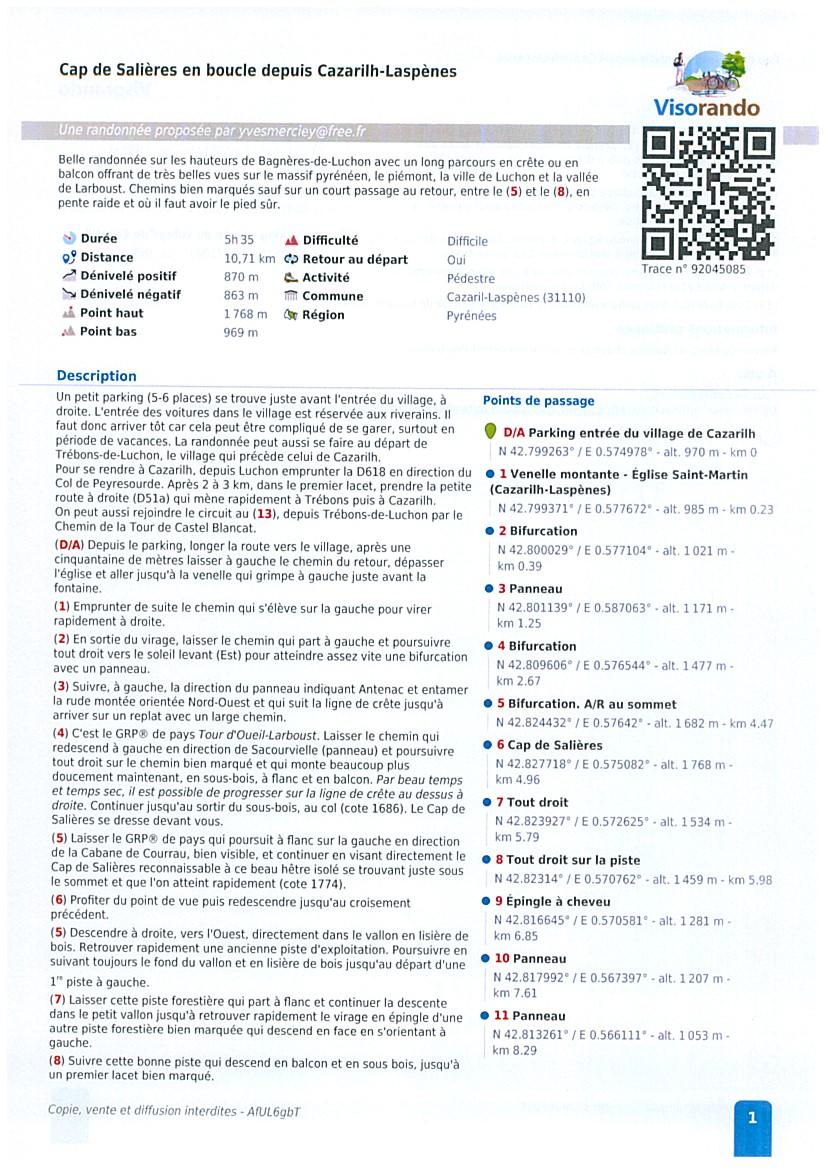 Boucle de cazarilh laspenes feuillet n 2