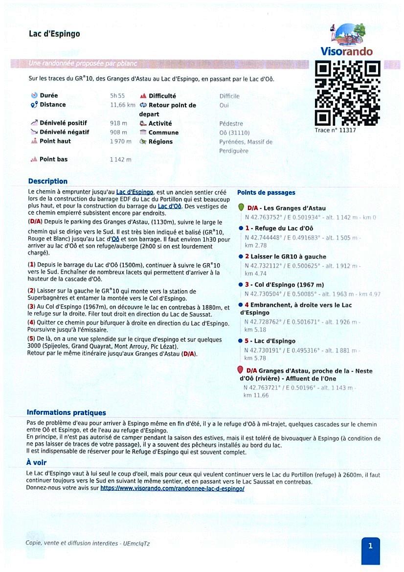 Lac d espingo eplicatif visorando